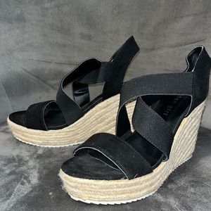Madden girl size 7 rope wedges